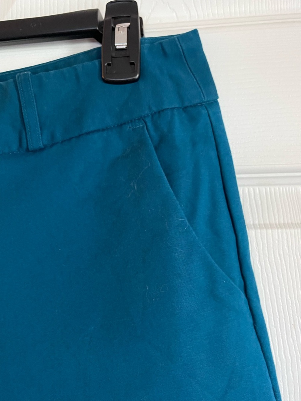 Worthington Teal Curvy Fit Capris - Picture 7 of 11